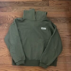 Bearded Goat Green Hoodie